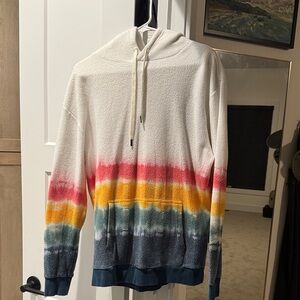 Tie Dye Feat Hoodie